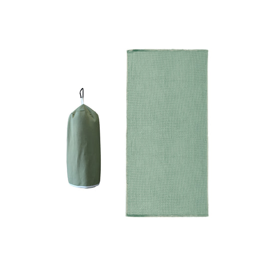 Green Outdoor Travel Beach Towel (L Size)