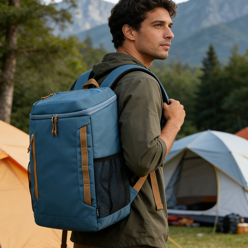 Eco-Friendly RPET Insulated Cooler Backpack Bag