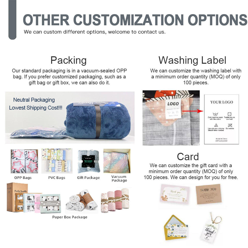 Custom Flannel Throw Blanket | Single-Side Digital Print & Logo