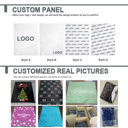 Custom Flannel Throw Blanket | Single-Side Digital Print & Logo