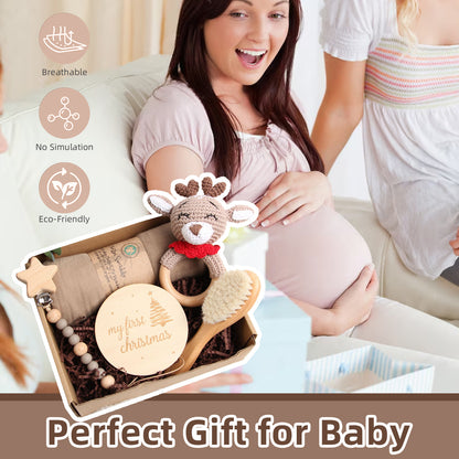 5 Piece Newborn Baby Gift Box Set-Deer 2