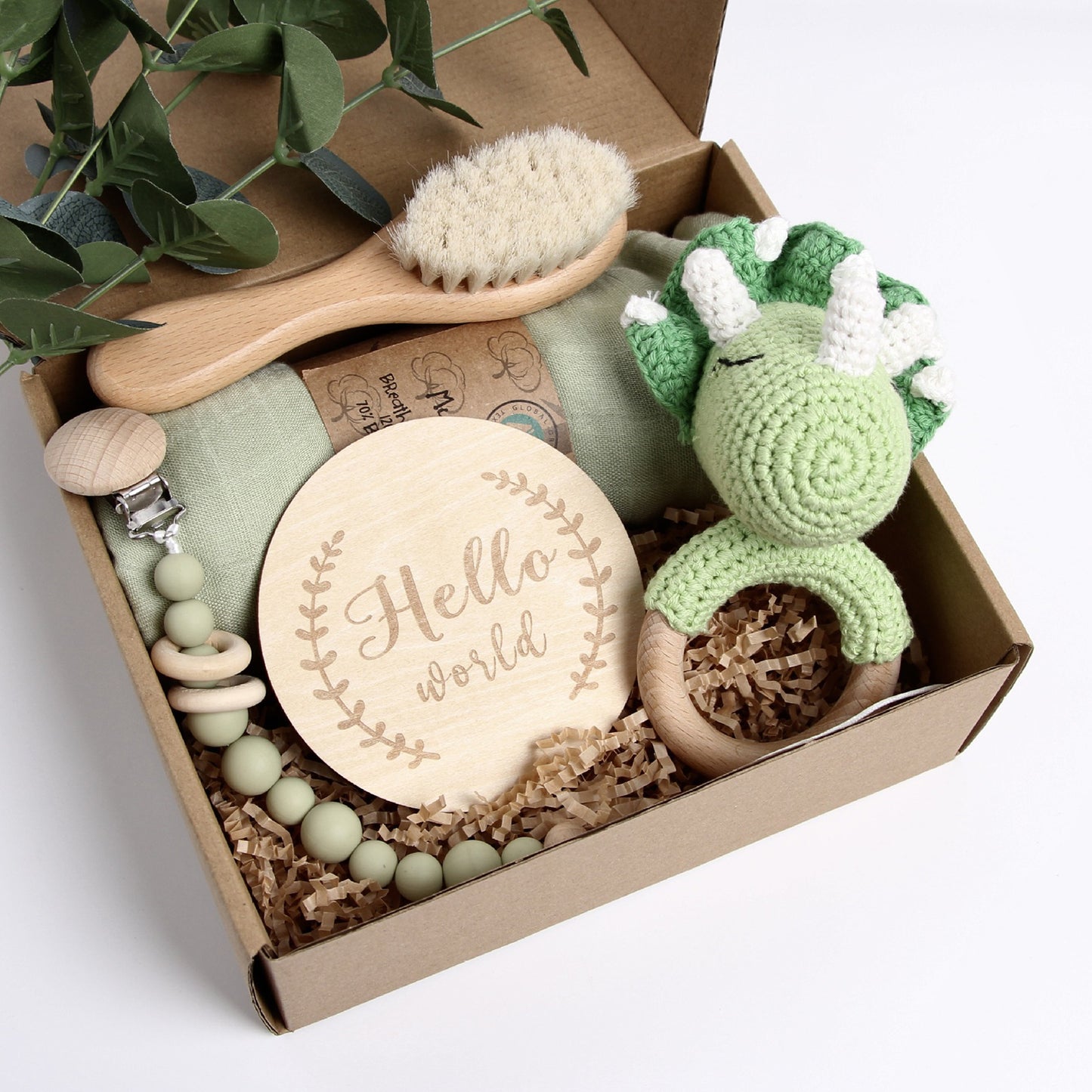 5 Piece Newborn Baby Gift Box Set-Bee