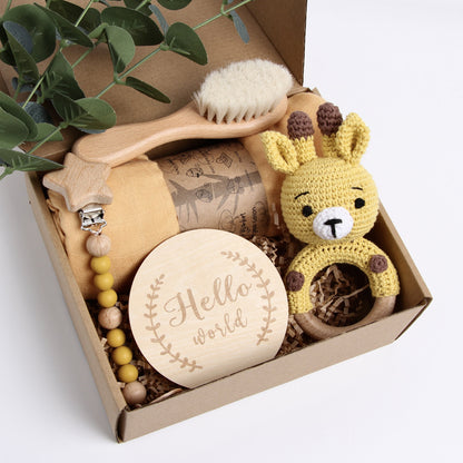 5 Piece Newborn Baby Gift Box Set-Bee