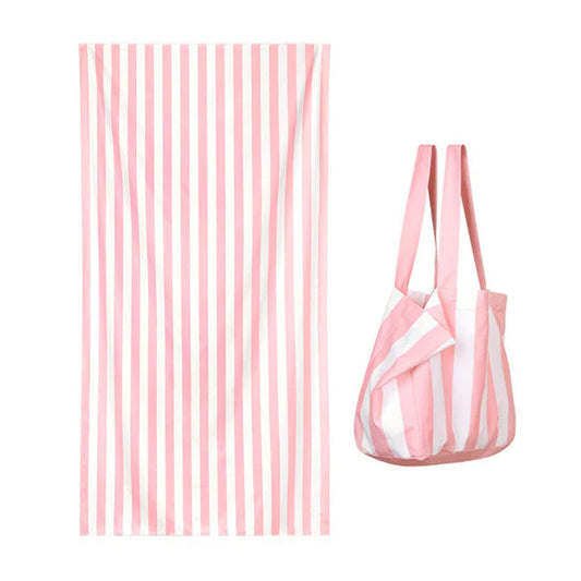 Suede Beach Towel & Tote Set | Sand Free Quick Dry Beach Set