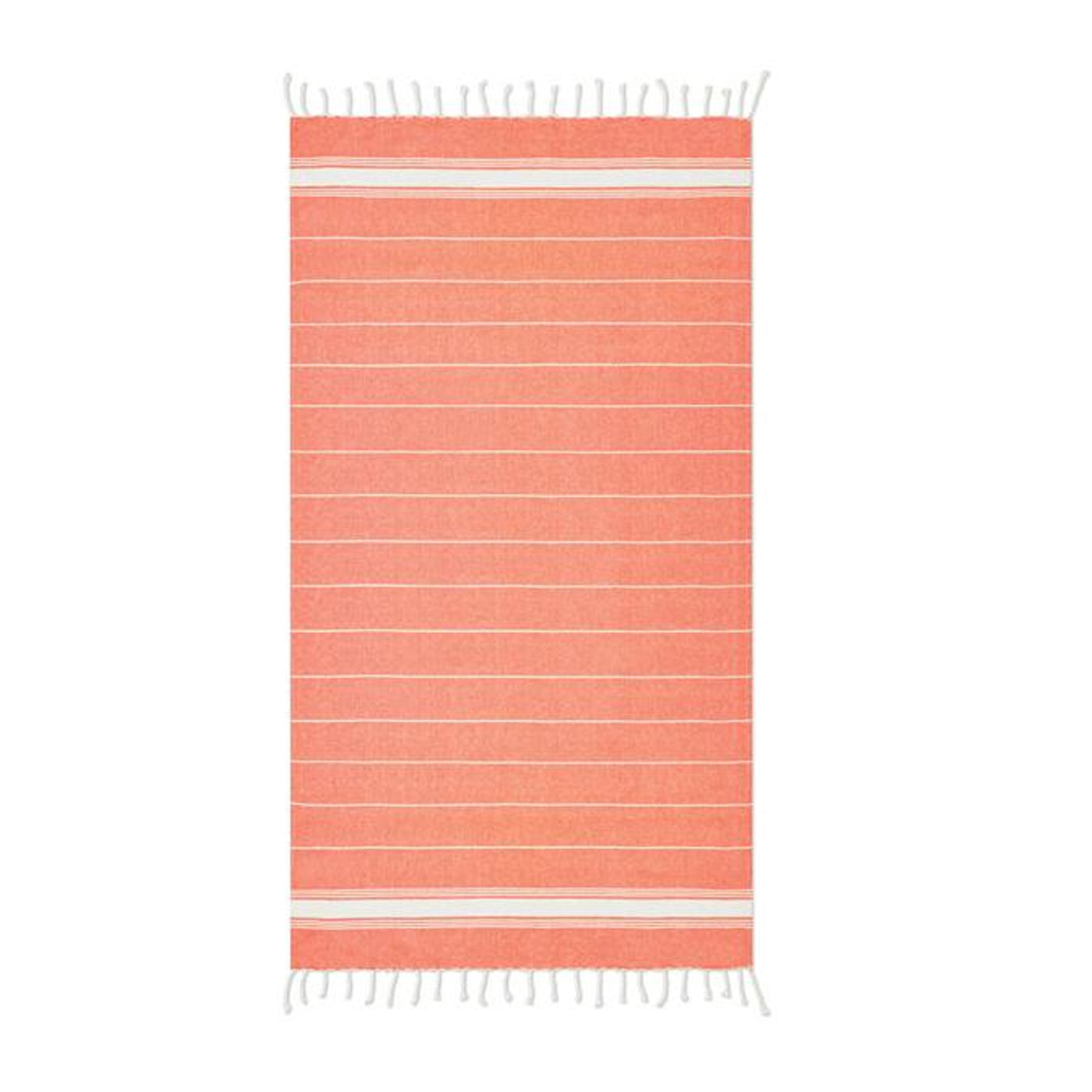 Turkish Towel with Tassels | Lightweight Quick Dry Beach & Travel Towel