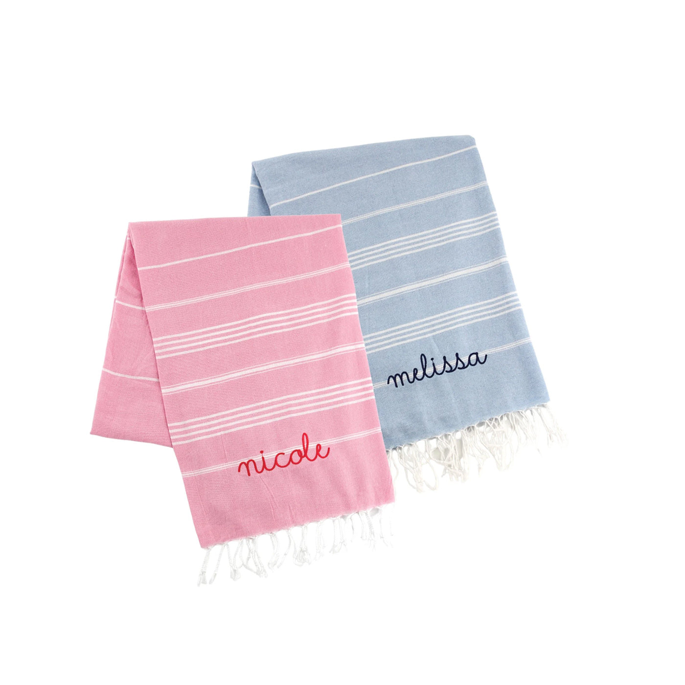 Embroidered Logo/Text Beach Towel | Premium Custom Branding